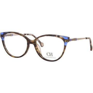 Carolina Herrera VHE851K-0743 Tortoise Blue Women Eyeglasses
