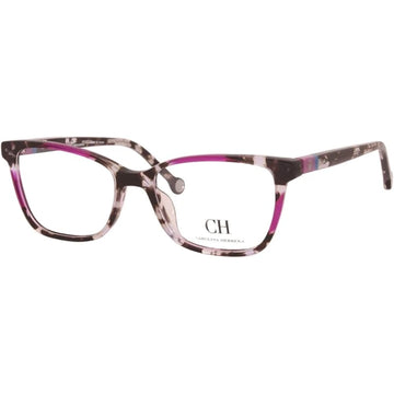Carolina Herrera VHE 856 K Tortoise Blue 0781 Eyeglasses
