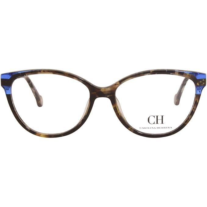 Carolina Herrera VHE851K-0743 Tortoise Blue Women Eyeglasses