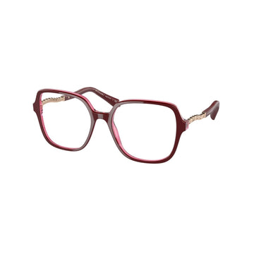 BVLGARI 0BV4201B 5469 Bordeaux / Clear Lens Eyeglasses For Women