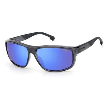 CARRERA 8038/S  009V Z0 Grey Blue / Blue Mirror Sunglasses For Men