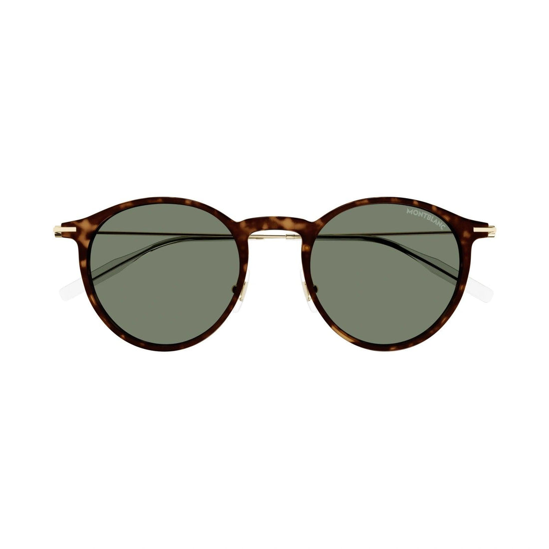 Montblanc MB0097S - 007 Havana/Gold Sunglasses For Man